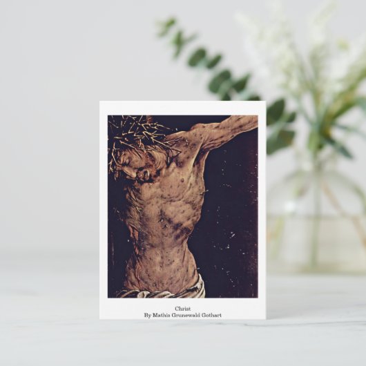 Christus van Mathis Grunewald Gothart Briefkaart (Staand voorkant)