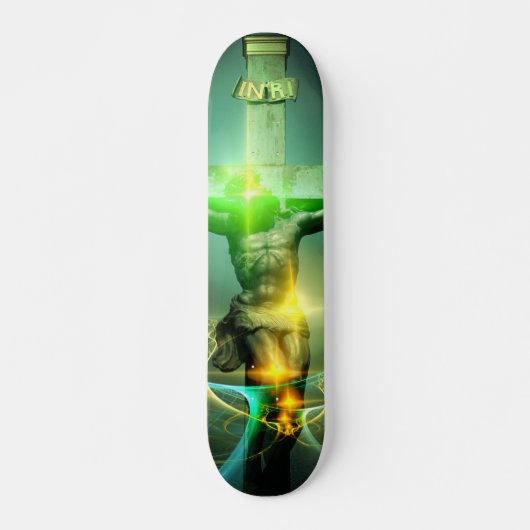 Christus Verdediging dood Persoonlijk Skateboard (Voorkant)
