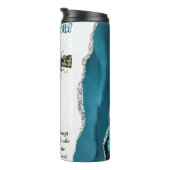 Christus versterkt: Leopard Cross Thermosbeker (Geroteerd rechts)