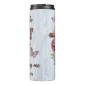 Christus versterkt mij Filippenzen 4:13 Kruis Thermosbeker (Achterkant)