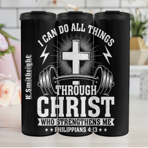 Christus versterkt mij Filippenzen Thermosbeker