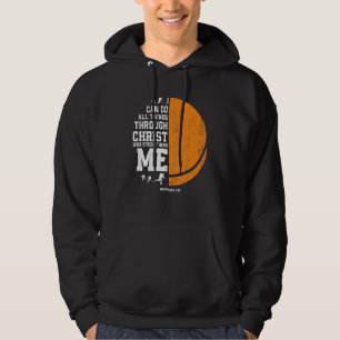 Christus versterkt mij religieus Christelijk Ice H Hoodie