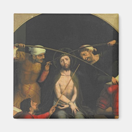 Christus vol met Thorns Magneet (Voorkant)