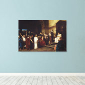 Christus voor piloot canvas afdruk (Insitu (Houten vloer))