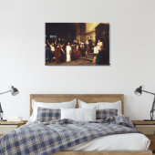 Christus voor piloot canvas afdruk (Insitu (Slaapkamer))