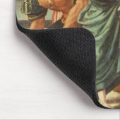 Christus voor piloot muismat (Hoek)