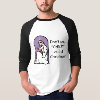 Christus, vrolijk kerstfeest t-shirt