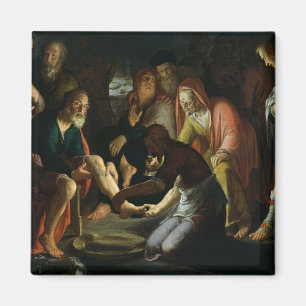 Christus Wast de Schilders' Feet, 1623 Magneet