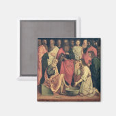 Christus Wast de voeten van de Disciples Magneet (Voorkant / Achterkant)