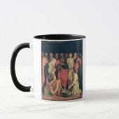 Christus Wast de voeten van de Disciples Mok (Links)