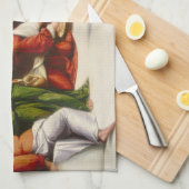 Christus Wast Feet - Garofalo Fine Art Theedoek (Quarter Fold)