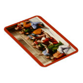 Christus Wast het eten van de Disciples, Garofalo Magneet (Rechterzijde)