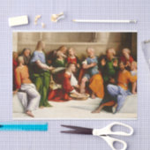 Christus Wast het eten van de Disciples, Garofalo Tissuepapier (Craft)