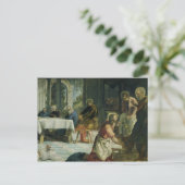 Christus Wast the Disciples' Feet, c.1547 Briefkaart (Staand voorkant)