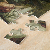 Christus Wast the Disciples' Feet, c.1547 Legpuzzel (Zijkant)