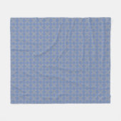 Christus X Kruis Patroon Fleece Deken (Voorkant (Horizontaal))