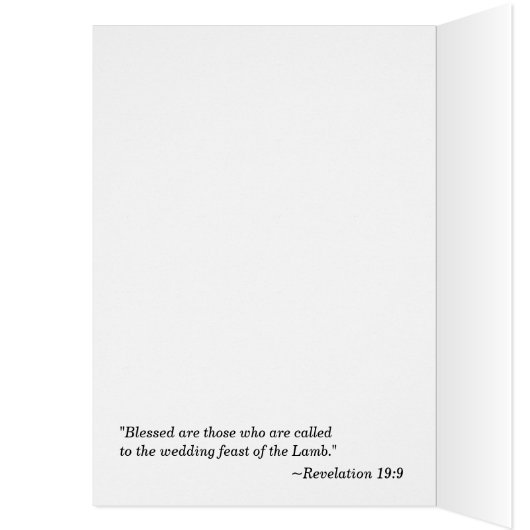 "Christus-zegenhuwelijk"-bruiloft (Binnen (Links))