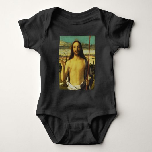 Christus zegening door Giovanni Bellini Romper (Voorkant)