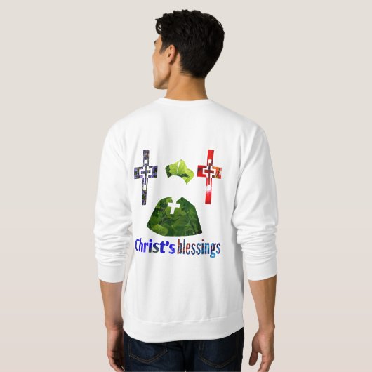 Christus; zegeningen trui (Achterkant volledig)