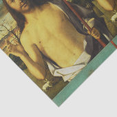 Christus zegent door Giovanni Bellini Tissuepapier (Detail)