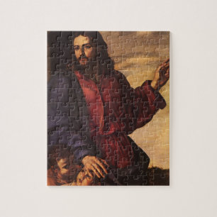 Christus zegent kinderen door Artemisia Gentilesch Legpuzzel