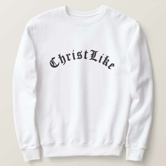 Christusachtig T-shirt (Design voorkant)