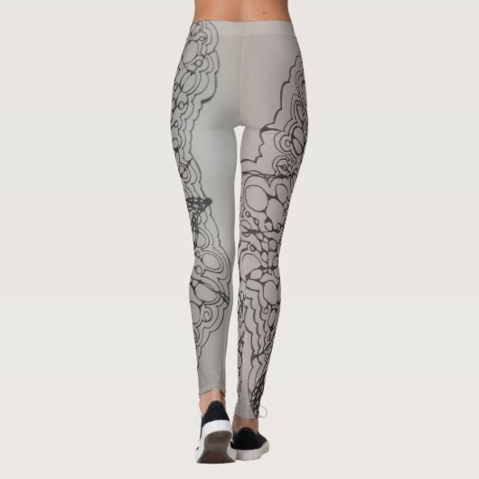 Christusbewustzijn gekristalliseerd leggings (Achterkant)