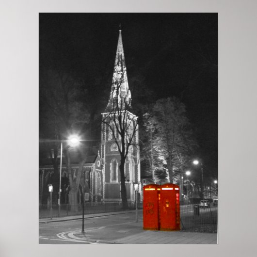 Christuskerk, Chiswick Poster (Voorkant)