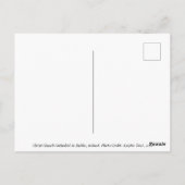 Christuskerk in Dublin, Ierland Briefkaart (Achterkant)