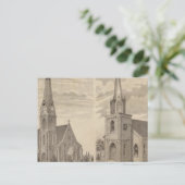 Christuskerk, Rode Wing, Minnesota Briefkaart (Staand voorkant)