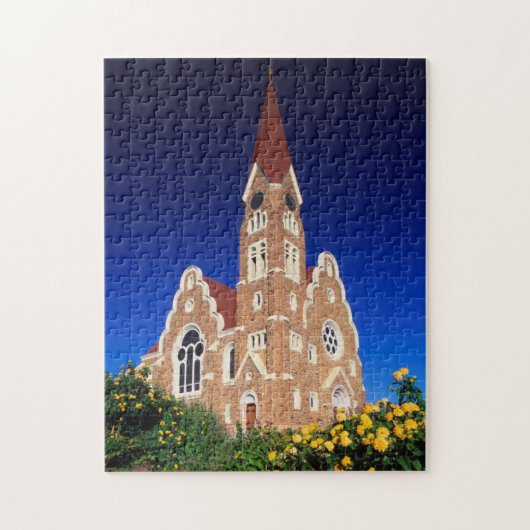Christuskerk, Windhoek, Khomas, Namibië Legpuzzel (Verticaal)