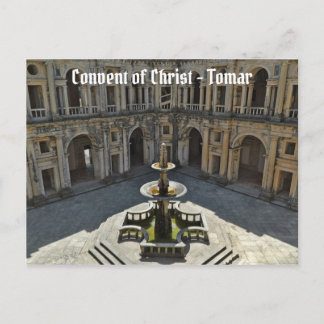 Christusklooster in Tomar, Portugal Briefkaart