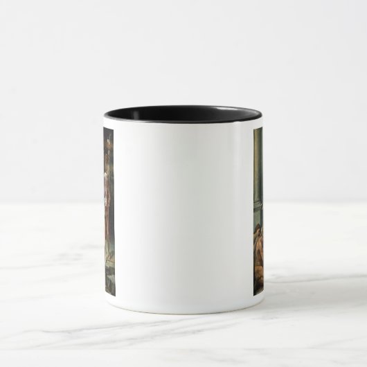 Christus's afkomst naar Limbo, c. 1532 Mok (Midden)