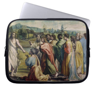 Christus's Charge aan St. Peter (cartoon voor de v Laptop Sleeve