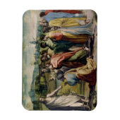 Christus's Charge aan St. Peter (cartoon voor de v Magneet (Verticaal)