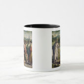 Christus's Charge aan St. Peter (cartoon voor de v Mok (Midden)