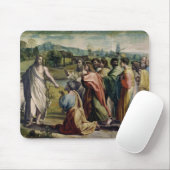 Christus's Charge aan St. Peter (cartoon voor de v Muismat (Met muis)