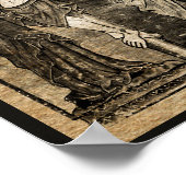 Christus's Kroatie in Sepia | POSTER (Hoek)