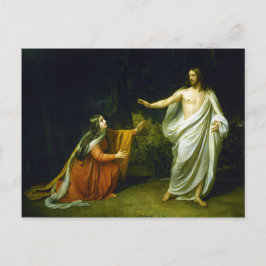 Christus's uiterlijk tegen Mary Magdalene door Iva Briefkaart
