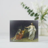 Christus's uiterlijk tegen Mary Magdalene door Iva Briefkaart (Staand voorkant)