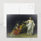 Christus's uiterlijk tegen Mary Magdalene door Iva Briefkaart (Voorkant / Achterkant)