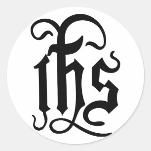Christussymbool Ronde Sticker