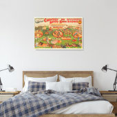  Christy Brothers Wild Animal Circus Poster Canvas Afdruk (Insitu (Slaapkamer))