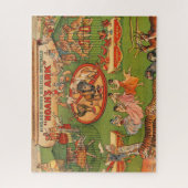  Christy Brothers Wild Animal Circus Poster Legpuzzel (Verticaal)