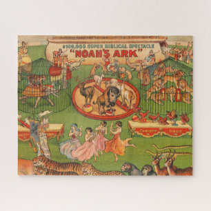 Christy Brothers Wild Animal Circus Poster Legpuzzel