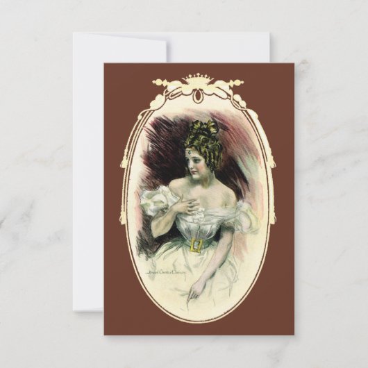  Christy Girl, Antiek Bridal-portret (Voorkant)