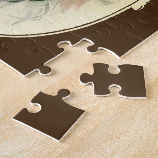  Christy Girl, Antiek Bridal-portret Legpuzzel (Zijkant)