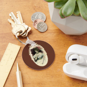 Christy Girl, Antiek Bridal-portret Sleutelhanger