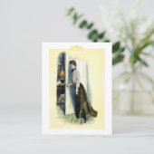 Christy Girl beroemd gemaakt door Howard Chandler  Briefkaart (Staand voorkant)