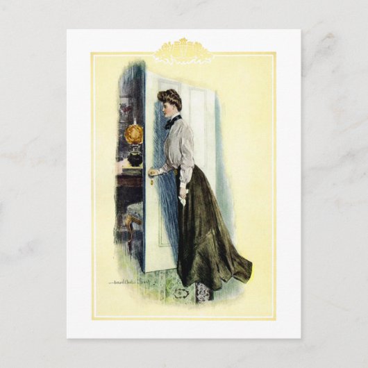 Christy Girl beroemd gemaakt door Howard Chandler  Briefkaart (Voorkant)
